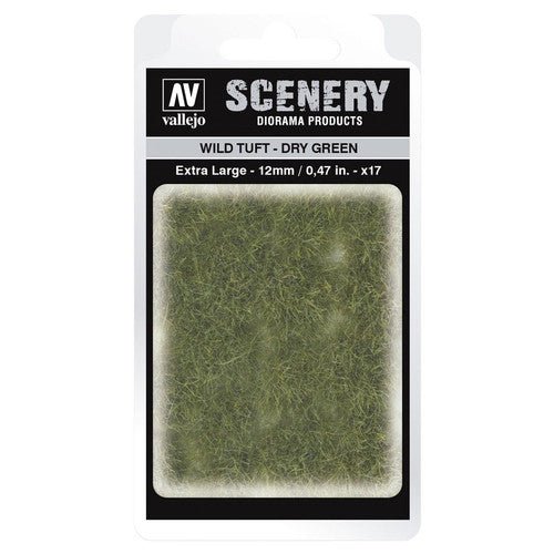 Vallejo Scenery Wild Tuft Dry Green Extra Large - Con T de Tlacuache - Vallejo