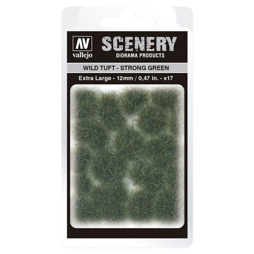 Vallejo Scenery Wild Tuft Strong Green Extra Large - Con T de Tlacuache - Vallejo