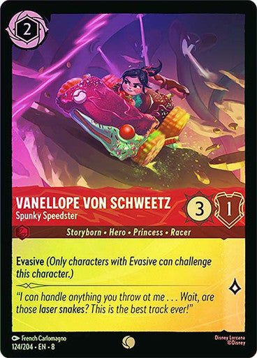 Vanellope von Schweetz - Spunky Speedster (Cold Foil) - Con T de Tlacuache - Ravensburger