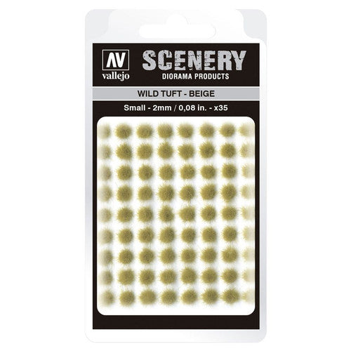 Vallejo Scenery: Wild Tuft: Beige: Small