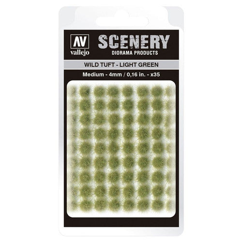 Vallejo Scenery: Wild Tuft: Light Green: Medium