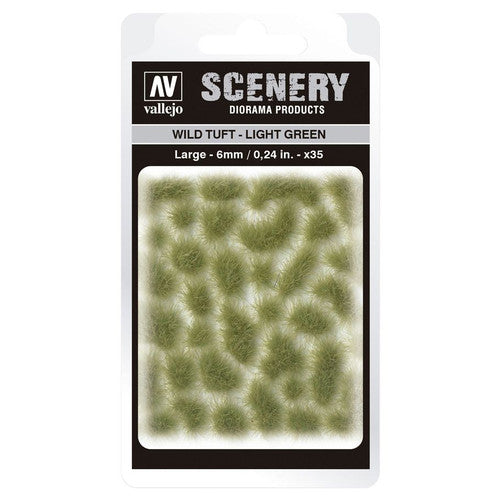Vallejo Scenery: Wild Tuft: Light Green: Large