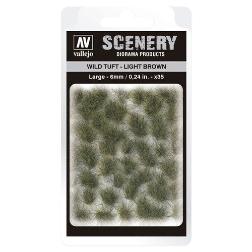 Vallejo Scenery: Wild Tuft: Light Brown: Large