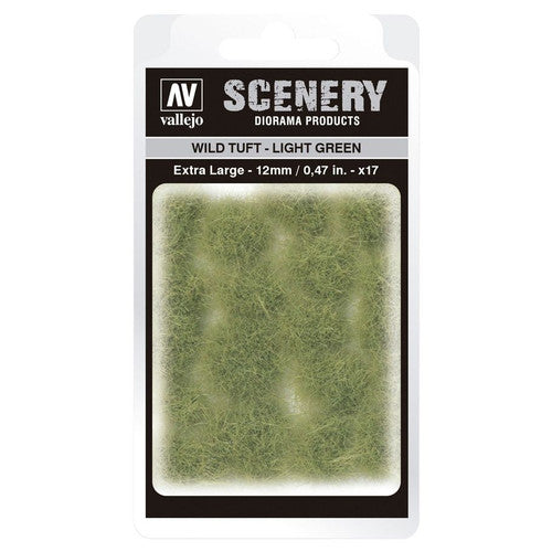 Vallejo Scenery: Wild Tuft: Light Green: Extra Large