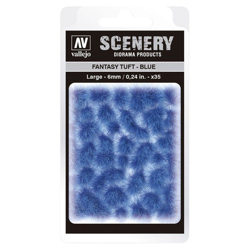 Vallejo Scenery: Fantasy Tuft: Blue: Large