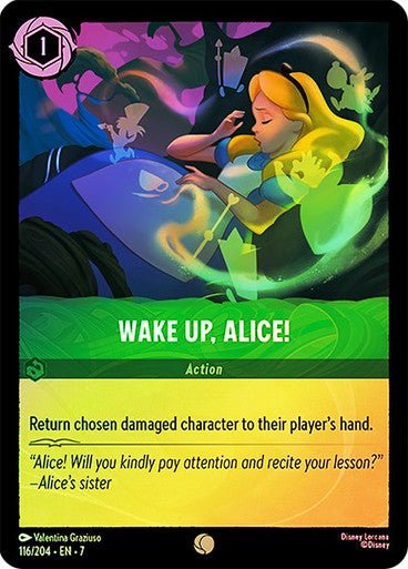 Wake Up, Alice! (Cold Foil) - Con T de Tlacuache - Ravensburger