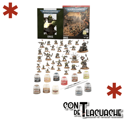Warhammer 40,000: Guía de Inicio con Orkos 11th Edicion | Games Workshop - Con T de Tlacuache - Games Workshop