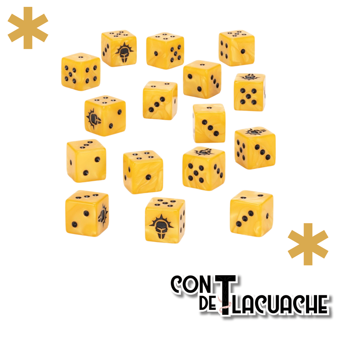 Warhammer 40000 Imperial Knights Dice | Games Workshop - Con T de Tlacuache - Games Workshop