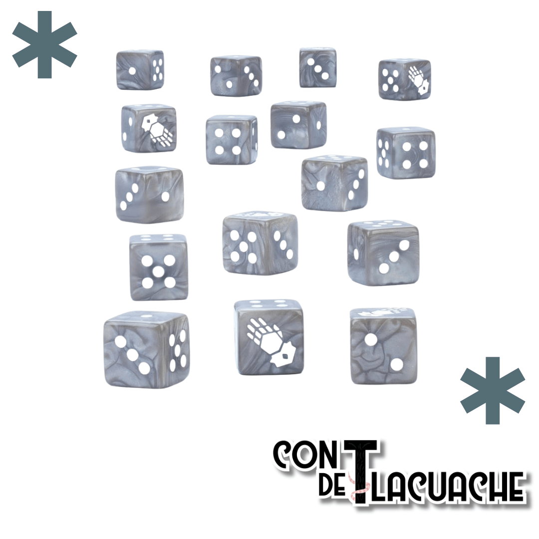Warhammer 40000 Iron Hands Dice | Games Workshop - Con T de Tlacuache - Games Workshop