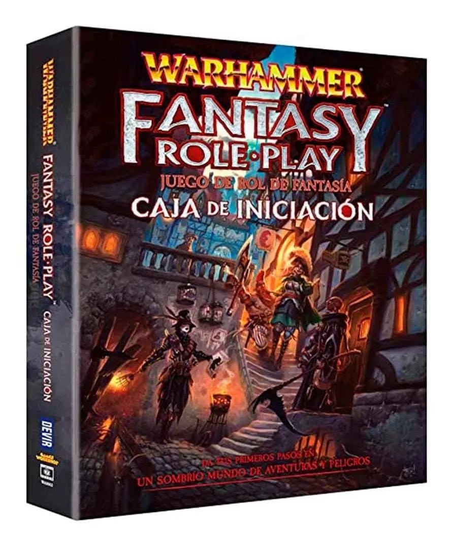 Warhammer Juego de Rol Caja de Iniciación | Devir - Con T de Tlacuache - Devir