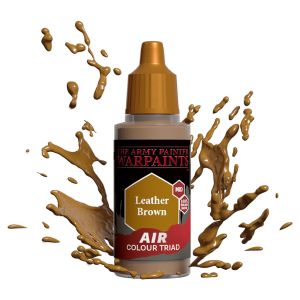 Warpaints Air Acrylic Leather Brown 18ml | The Army Painter - Con T de Tlacuache - The Army Painter