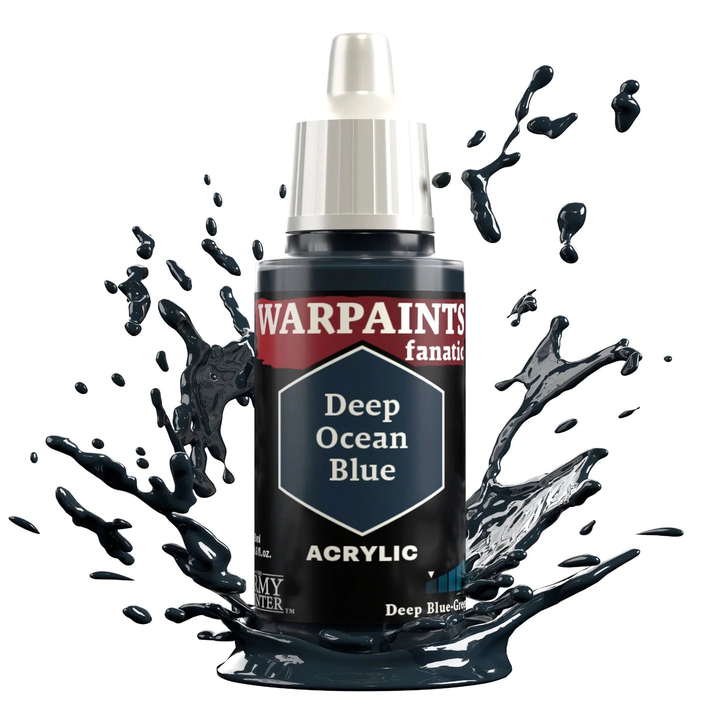 Warpaints Fanatic Deep Ocean Blue 18ml | The Army Painter - Con T de Tlacuache - The Army Painter