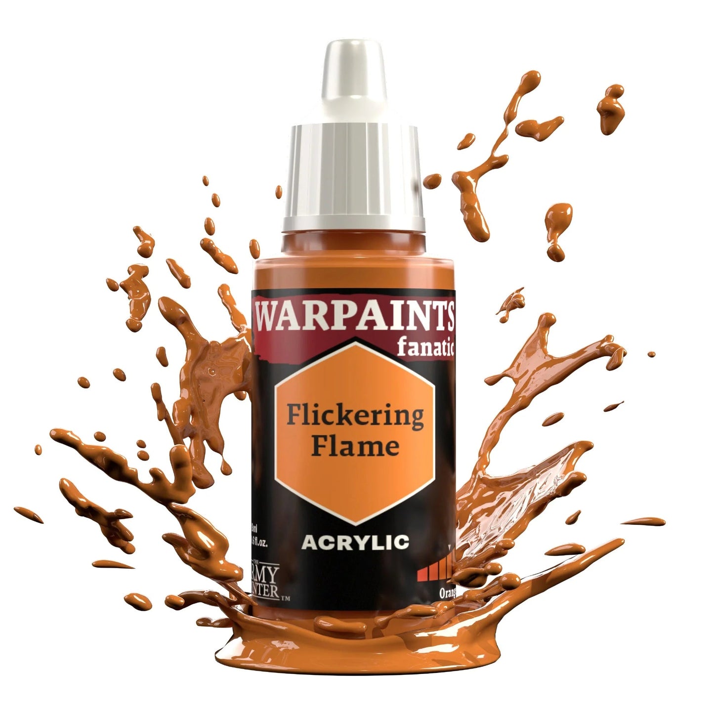 Warpaints Fanatic Flickering Flame 18ml | The Army Painter - Con T de Tlacuache - The Army Painter