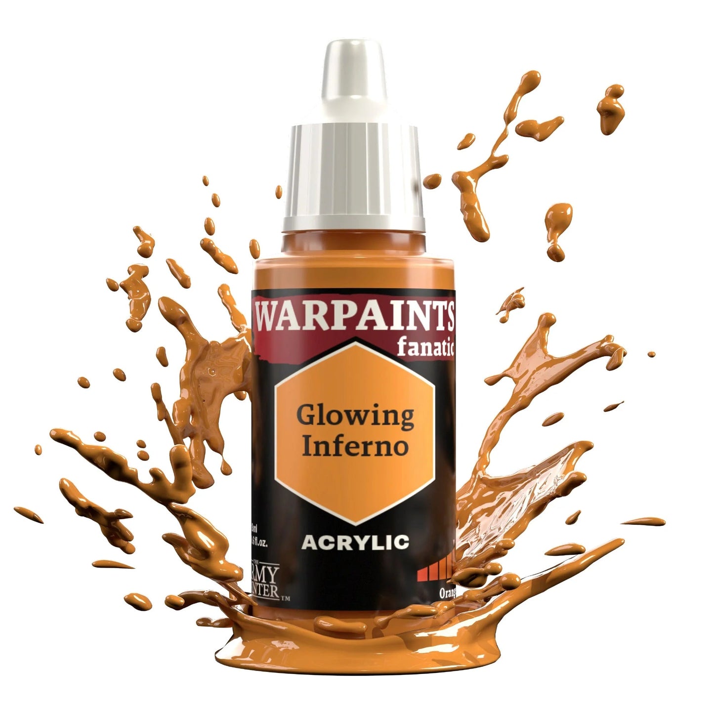 Warpaints Fanatic Glowing Inferno 18ml | The Army Painter - Con T de Tlacuache - The Army Painter