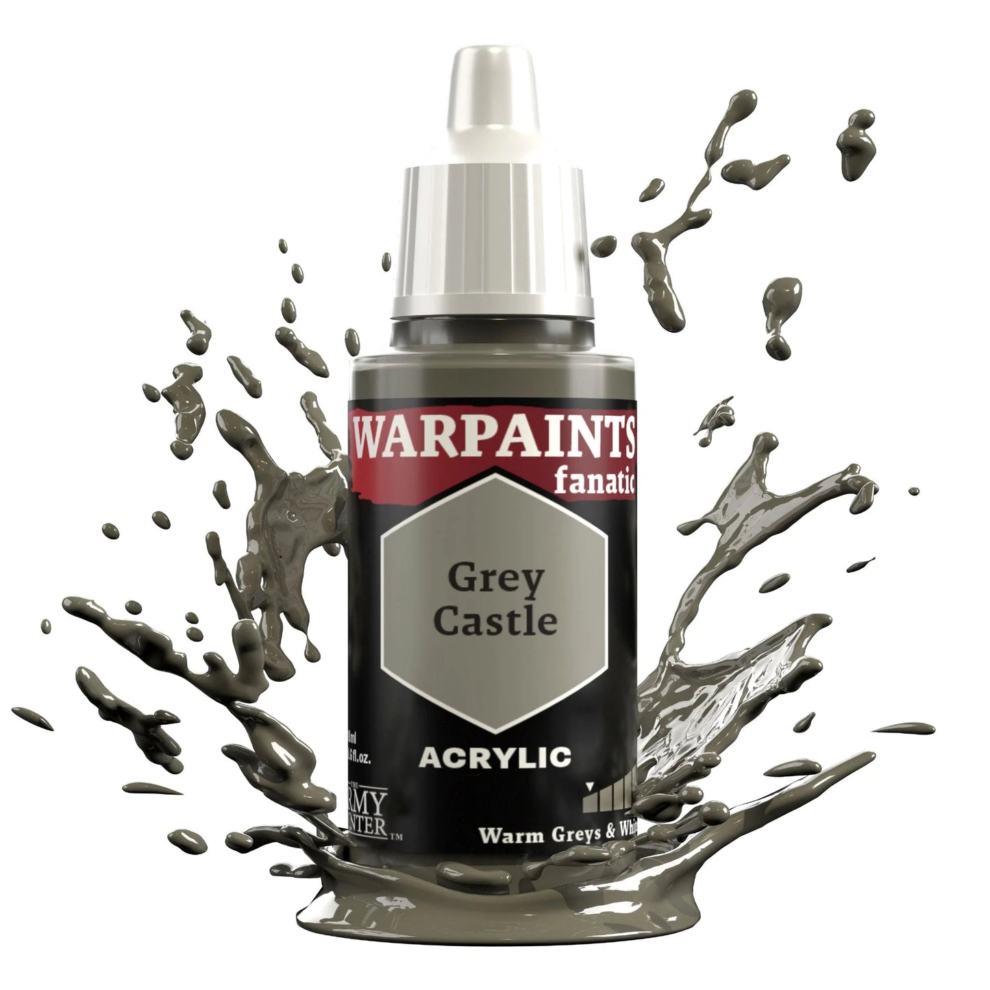 Warpaints Fanatic Grey Castle 18ml | The Army Painter - Con T de Tlacuache - The Army Painter