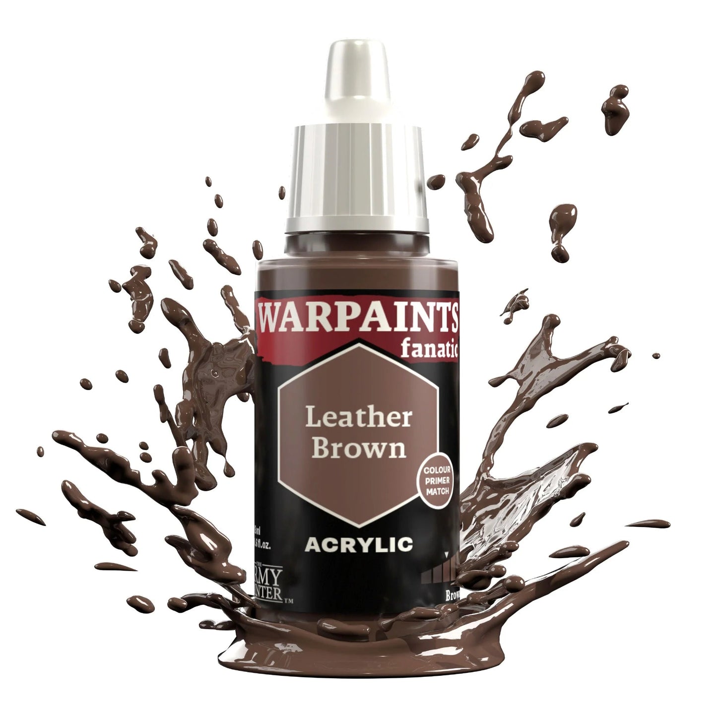 Warpaints Fanatic Leather Brown 18ml | The Army Painter - Con T de Tlacuache - The Army Painter