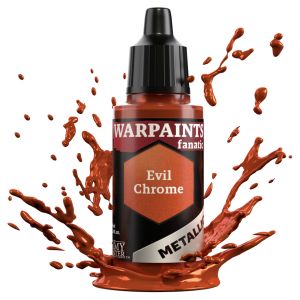 Warpaints Fanatic Metallic Evil Chrome 18ml | The Army Painter - Con T de Tlacuache - The Army Painter