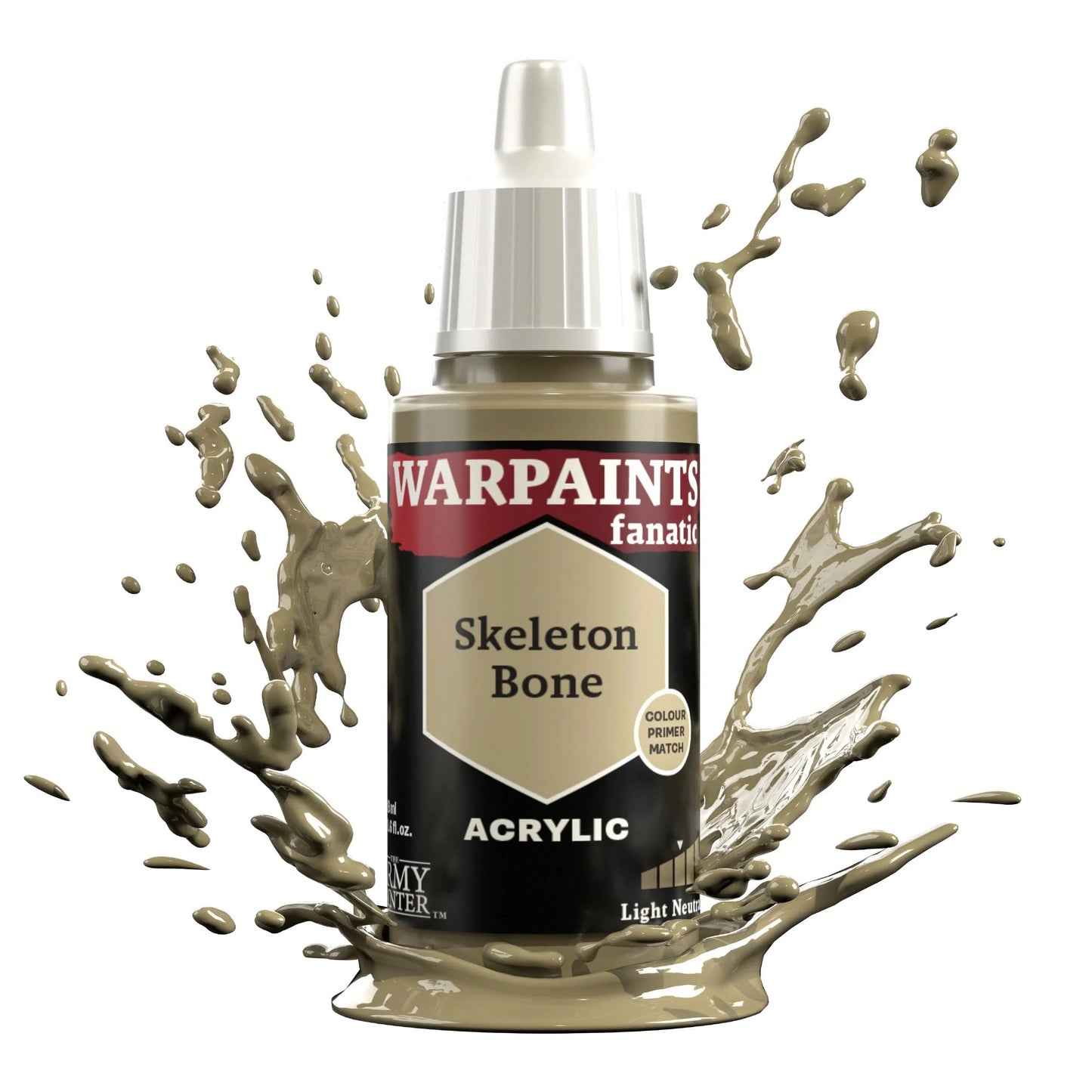 Warpaints Fanatic Skeleton Bone 18ml | The Army Painter - Con T de Tlacuache - The Army Painter