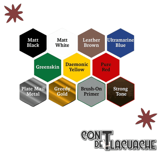 Warpaints Fanatic: Starter Set | The Army Painter - Con T de Tlacuache - The Army Painter