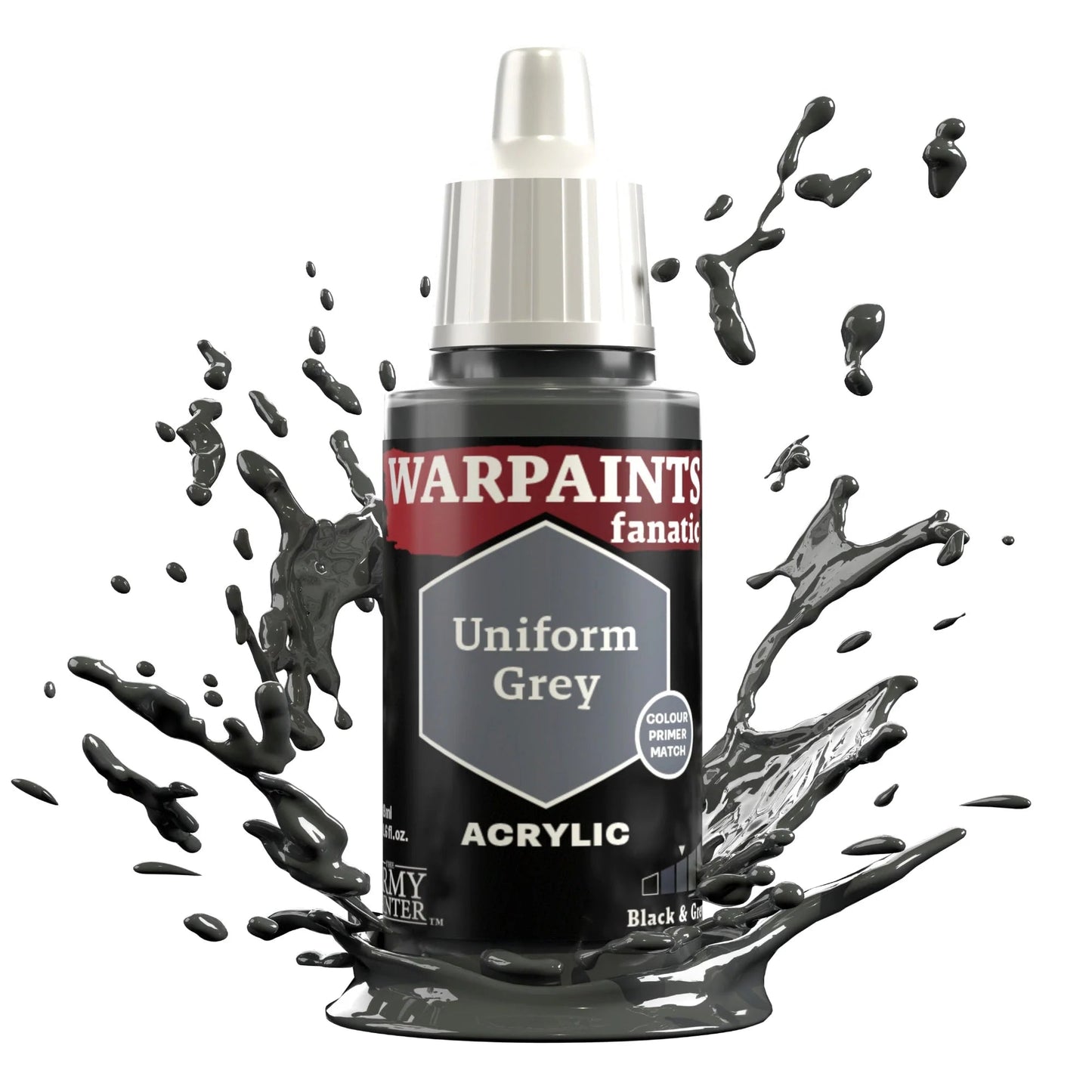Warpaints Fanatic Uniform Grey 18ml | The Army Painter - Con T de Tlacuache - The Army Painter