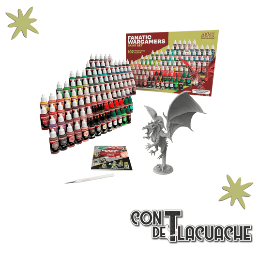 Warpaints Fanatic: Wargamers Paint Set | The Army Painter - Con T de Tlacuache - The Army Painter