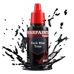 Warpaints Fanatic Wash Dark Blue Tone 18ml | The Army Painter - Con T de Tlacuache - The Army Painter