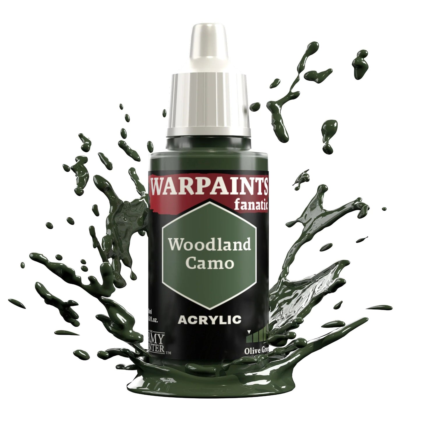 Warpaints Fanatic Woodland Camo 18ml | The Army Painter - Con T de Tlacuache - The Army Painter