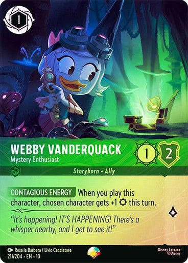 Webby Vanderquack (Rainbow Foil) - Con T de Tlacuache - Ravensburger