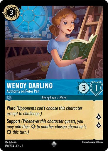 Wendy Darling - Authority of Peter Pan (Non - foil) - Con T de Tlacuache - Ravensburger
