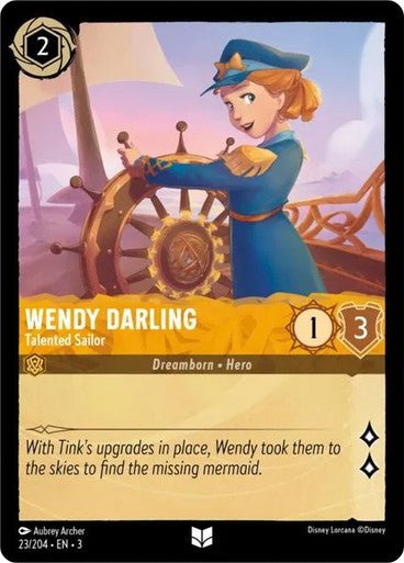 Wendy Darling - Talented Sailor (Non - foil) - Con T de Tlacuache - Ravensburger