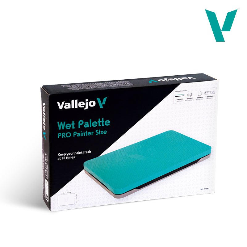 Wet Palette Pro Paint Size - Con T de Tlacuache - Vallejo