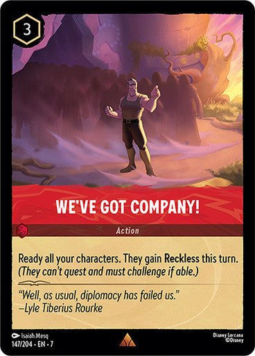 We've Got Company! (Non - foil) - Con T de Tlacuache - Ravensburger
