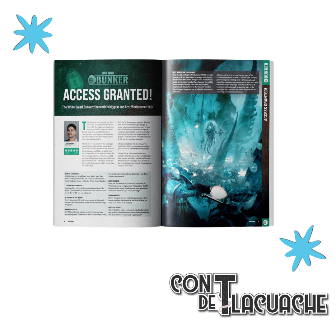 White Dwarf 496 (Jan - 24) (English) | Games Workshop - Con T de Tlacuache - Games Workshop