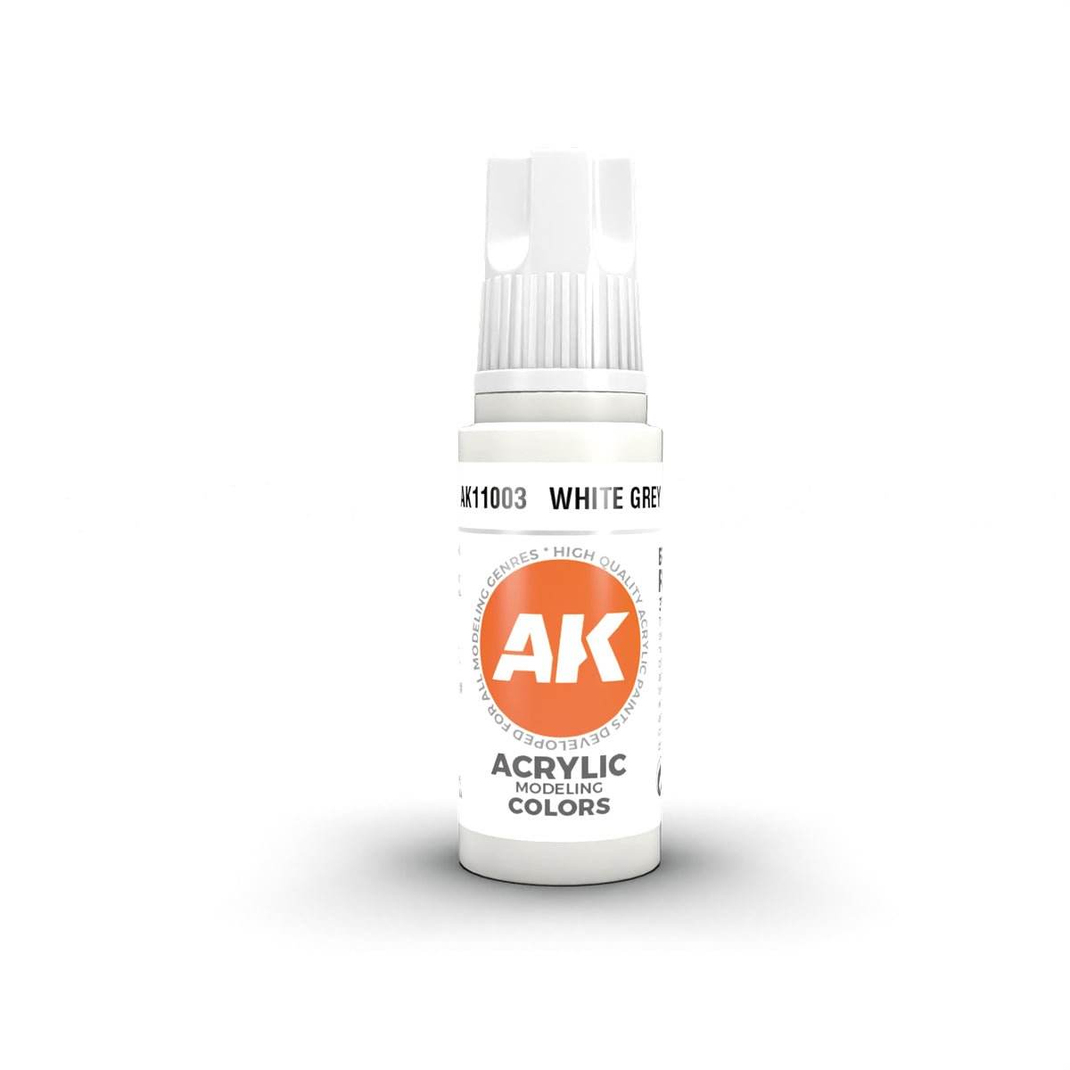 White Grey 17Ml | Ak Interactive - Con T de Tlacuache - AK Interactive