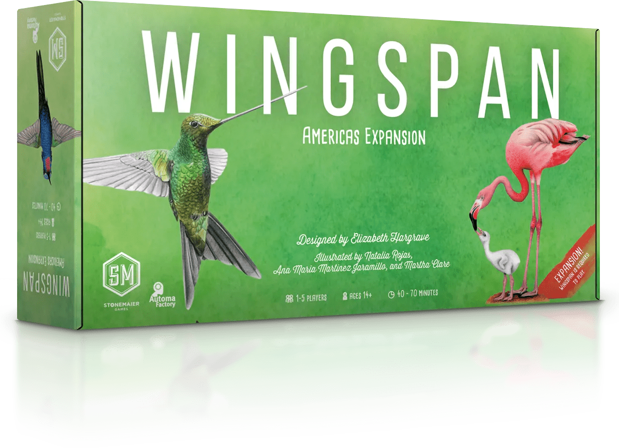 Wingspan Americas Expansion - Con T de Tlacuache - Stonemaier