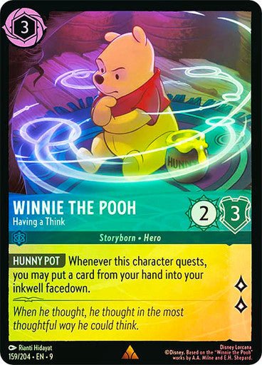 Winnie the Pooh - Having a Think (Cold Foil) - Con T de Tlacuache - Ravensburger