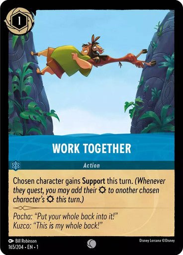 Work Together ( Non - foil ) - Con T de Tlacuache - Ravensburger