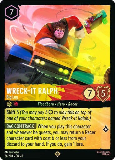 Wreck - It Ralph - Big Lug (Cold Foil) - Con T de Tlacuache - Ravensburger