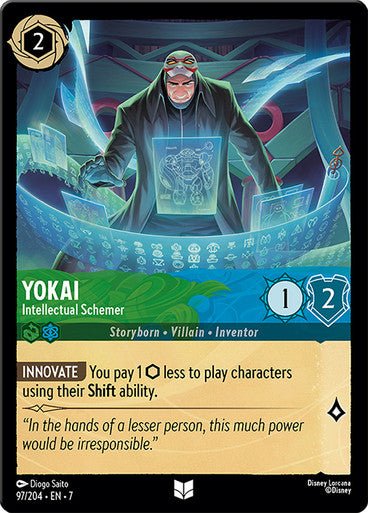 Yokai - Intellectual Schemer (Non - foil) - Con T de Tlacuache - Ravensburger