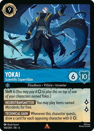 Yokai - Scientific Supervillain ( Non - foil ) - Con T de Tlacuache - Ravensburger