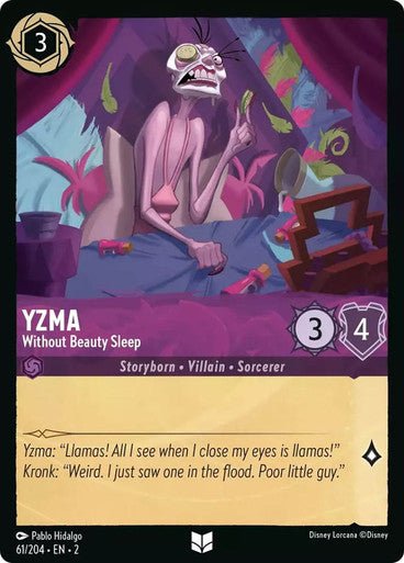 Yzma - Without Beauty Sleep (Non - foil) - Con T de Tlacuache - Ravensburger