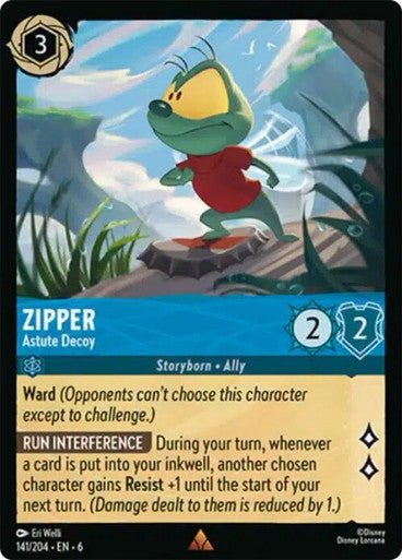 Zipper - Astute Decoy ( Non - foil ) - Con T de Tlacuache - Ravensburger