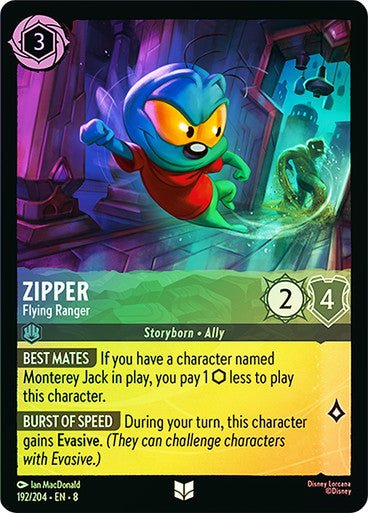 Zipper - Flying Ranger (Cold Foil) - Con T de Tlacuache - Ravensburger