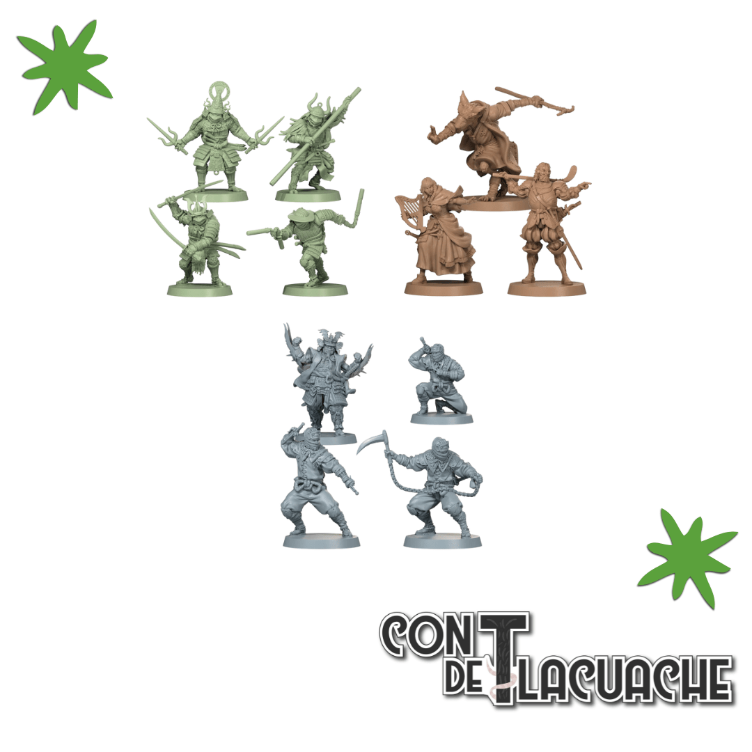 Zombicide White Death TMNT Time Crash - Con T de Tlacuache - Con T de Tlacuache