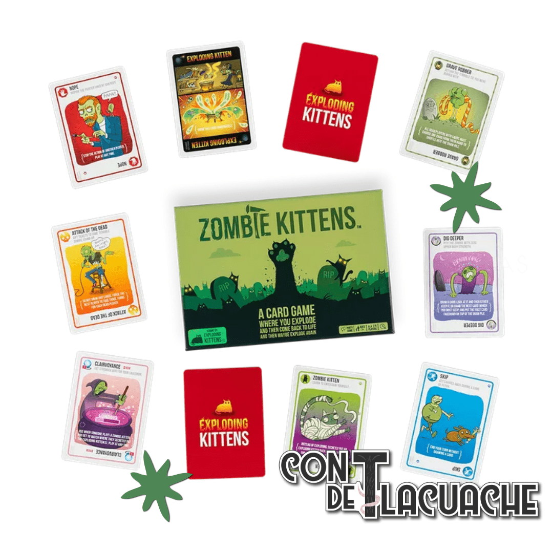 Zombie Kittens | Asmodee - Con T de Tlacuache - Asmodee
