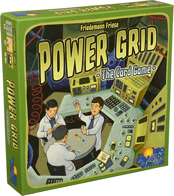 Power Grid The Card Game | Rio Grande Games - Con T de Tlacuache - Rio Grande
