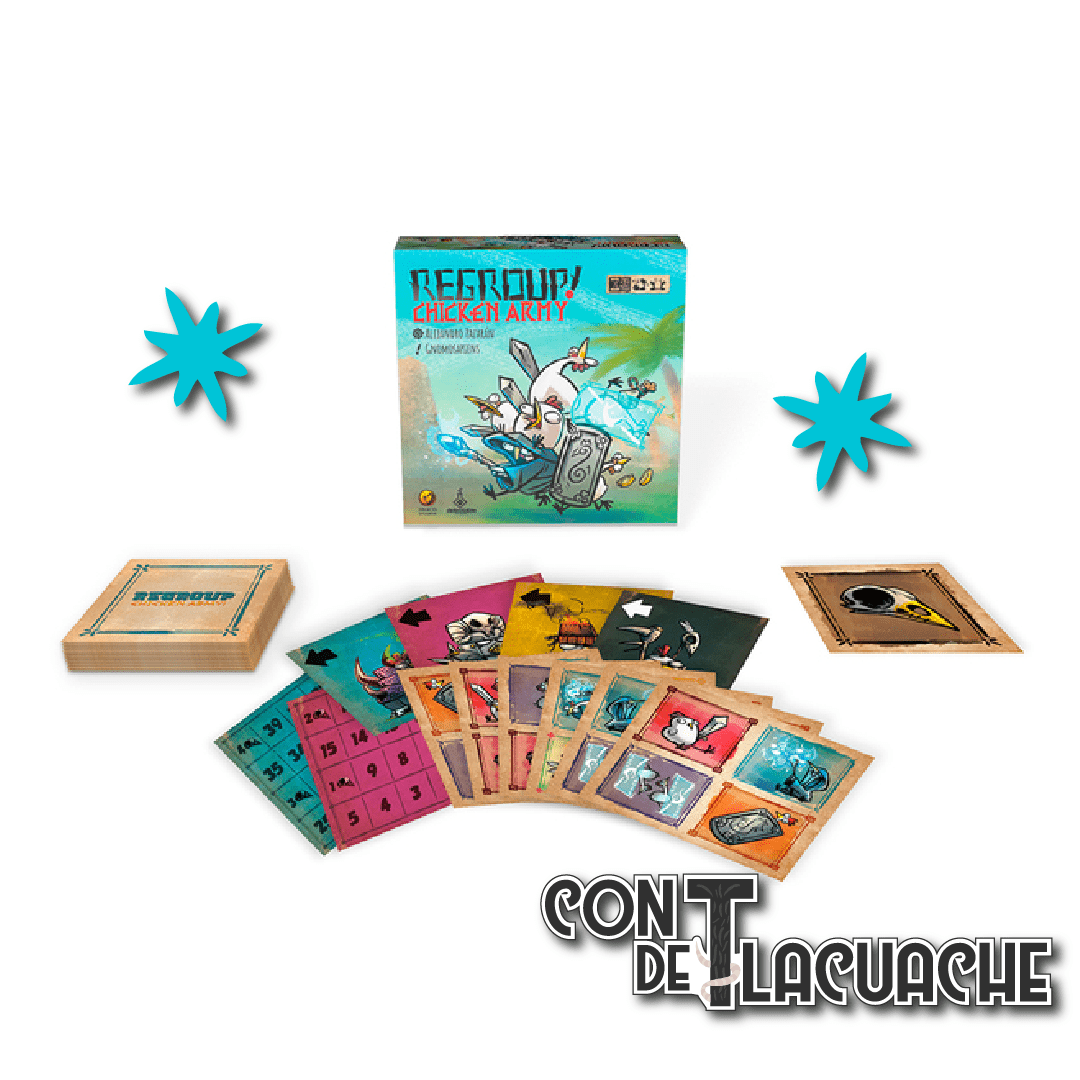 Regroup! Chicken Army | Detestable Games - Con T de Tlacuache - Detestable Games