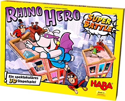 Rhino Hero Super Battle | Haba - Con T de Tlacuache - tdetlacuache