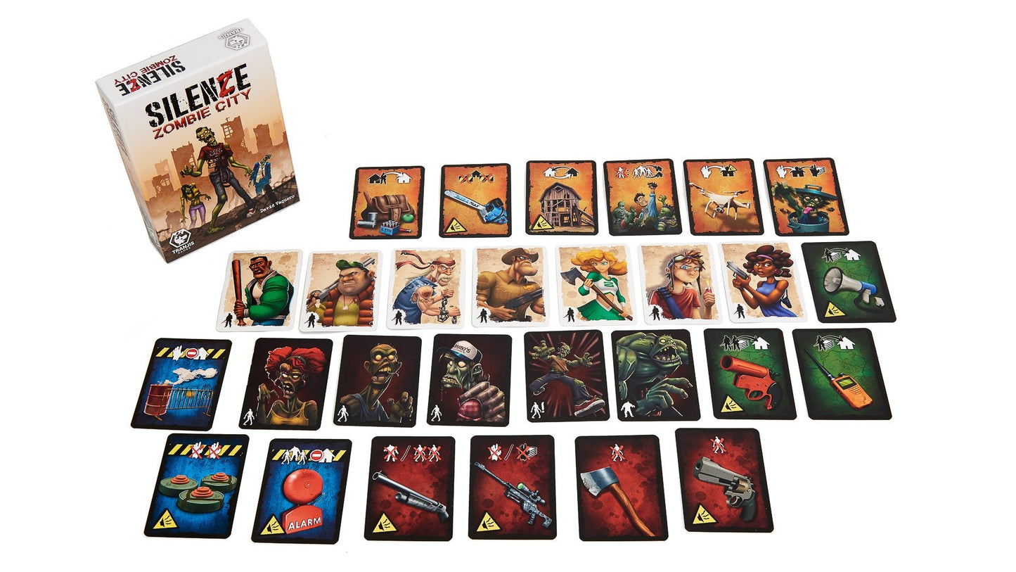 Silenze ZOMBIE CITY | Tranjis Games - Con T de Tlacuache - Tranjis Games
