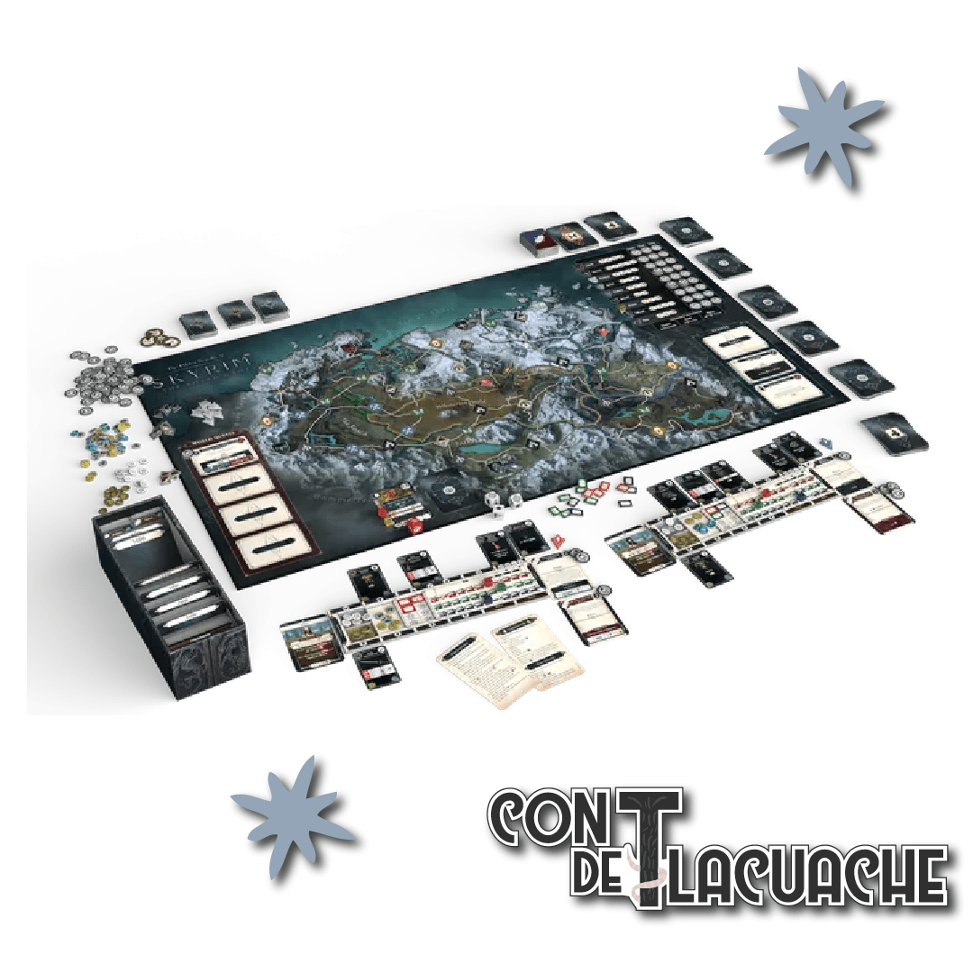 Skyrim The Adventure Game | Modiphius - Con T de Tlacuache - Modiphius